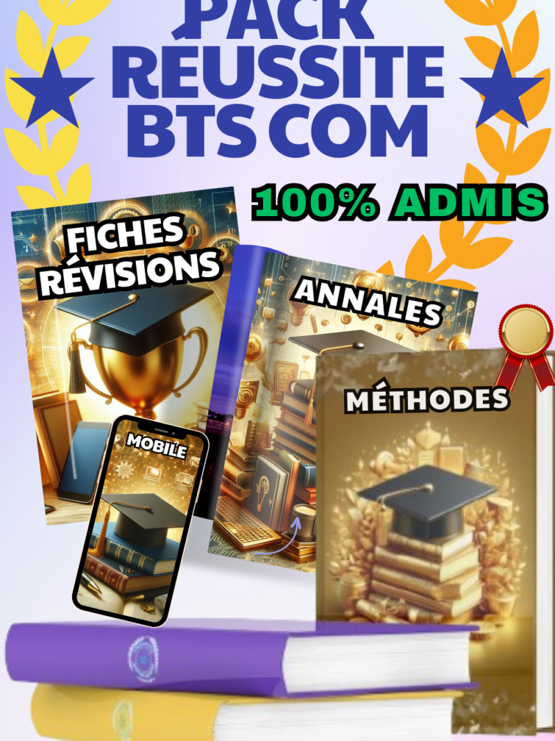 Pack Complet Fiches révision BTS Communication