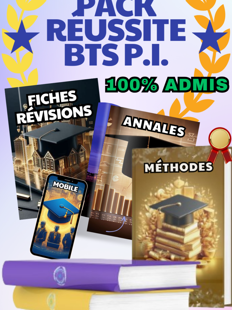 Pack Fiches révision BTS Professions Immobilières